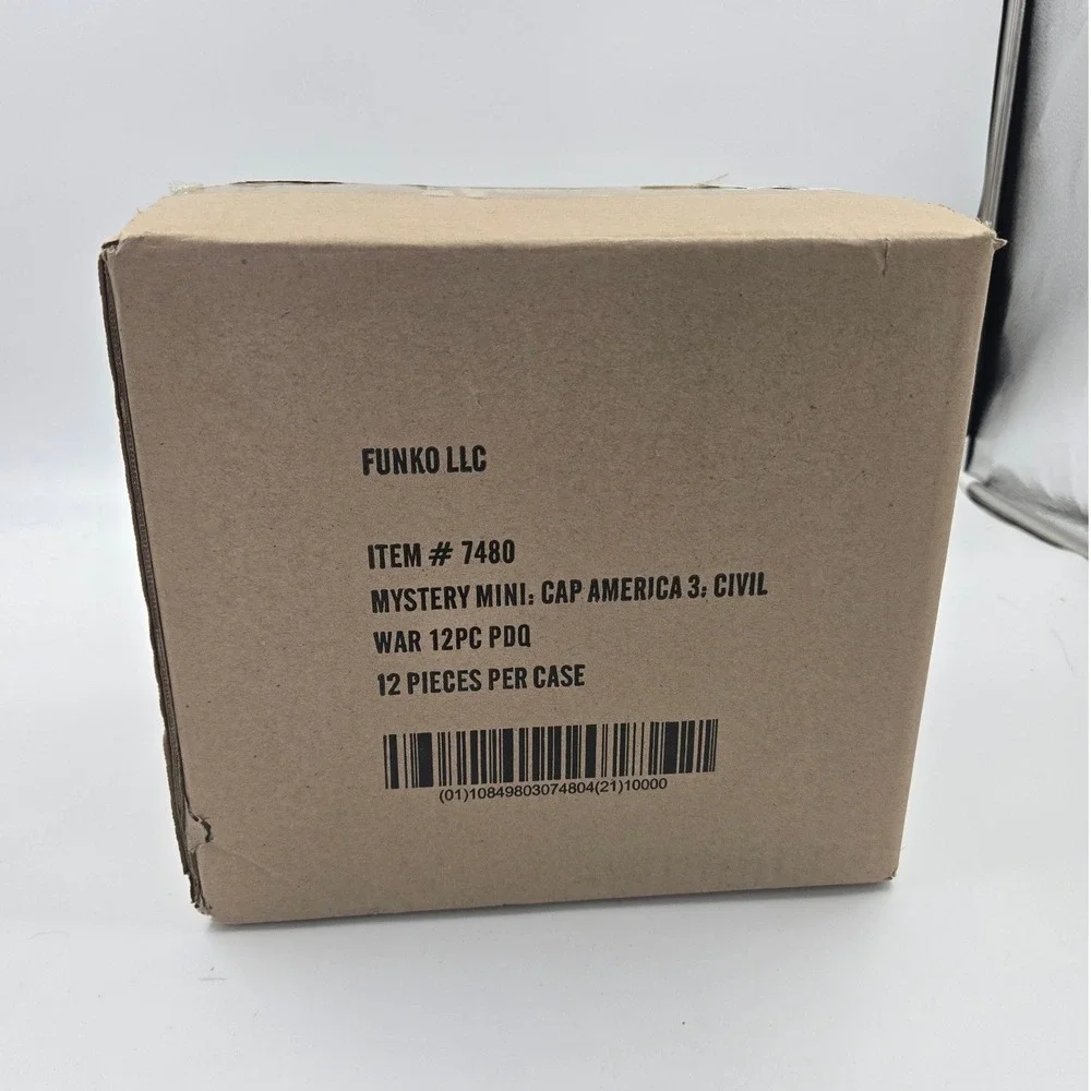 Funko Mystery Mini Captain America Civil War 12pc PDQ Case Sealed Marvel 7480 - Picture 1 of 3
